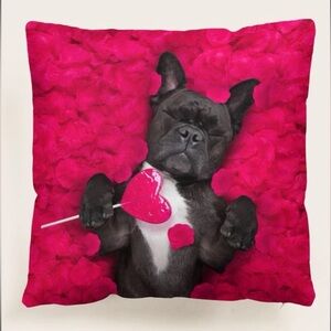 Beautiful Dog Print Cushion Cover Without Filler new 17/17